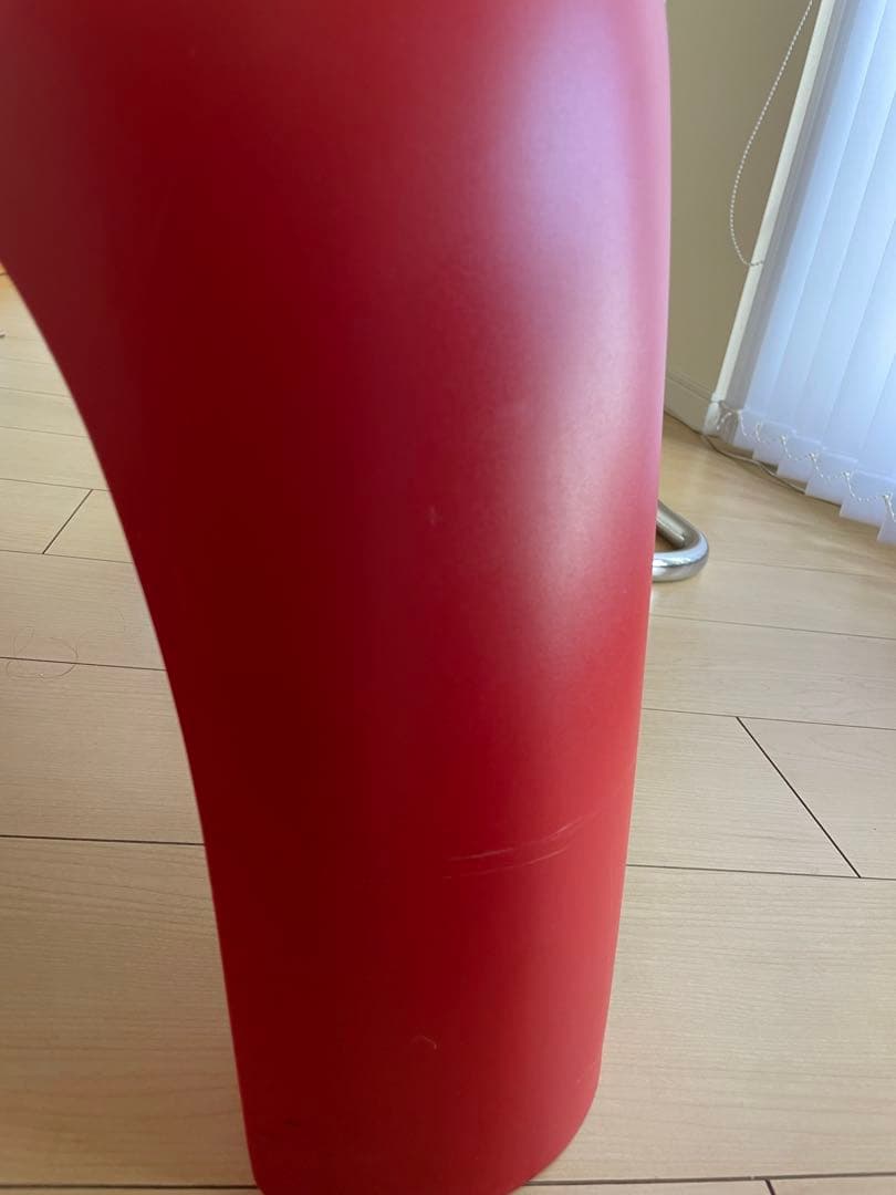 【廃版カラー定価1.87万】Vitraヴィトラ製エレファントスツール 柳宗理　赤