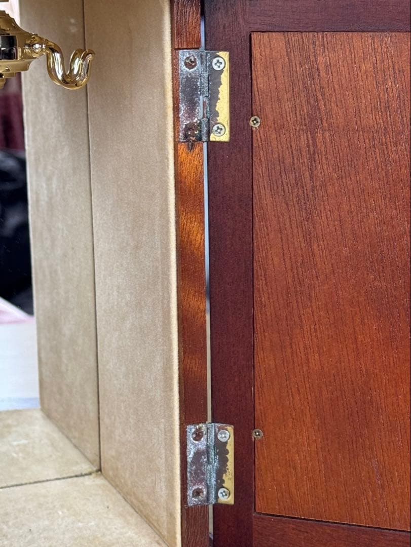 ✨希少✨激レア✨アンティークリトルグレイラビットオルゴール付きジュエリーボックス