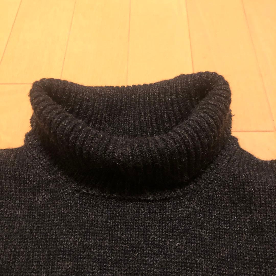 90s COMME des GARÇONS タートルネックセーター ダークグレー