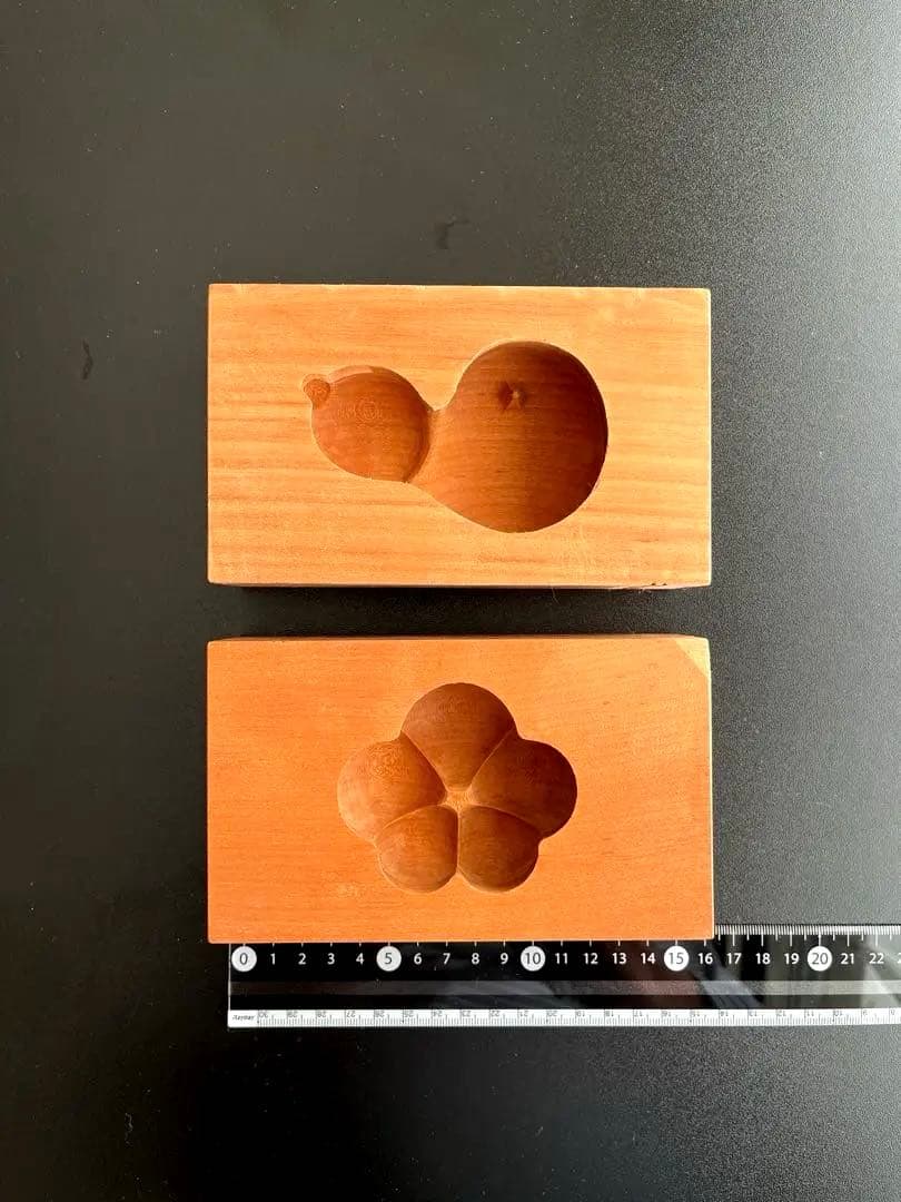 創業永禄三年（1560年） 京都「有次」の和菓子木型二種