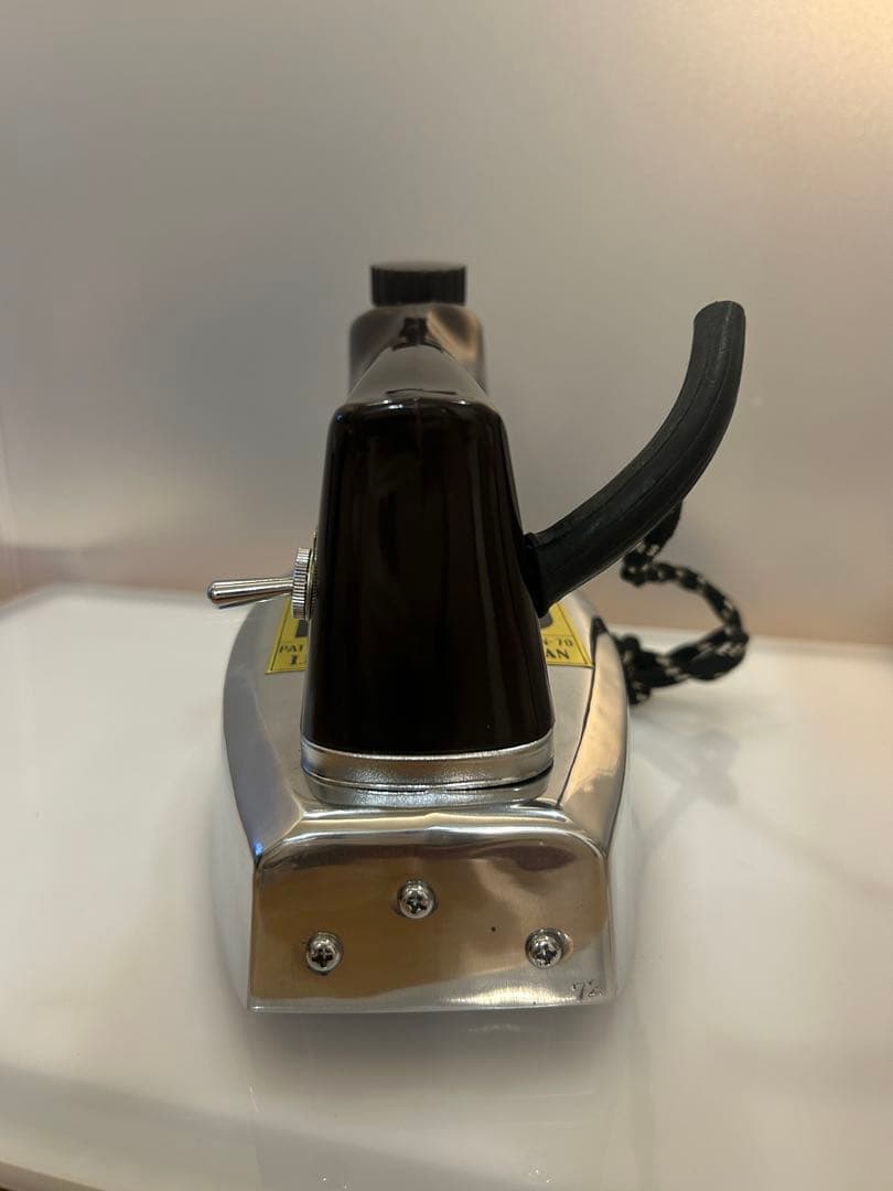 【新品未使用・昭和レトロ】編物仕上用N-70 アイロン 分散式