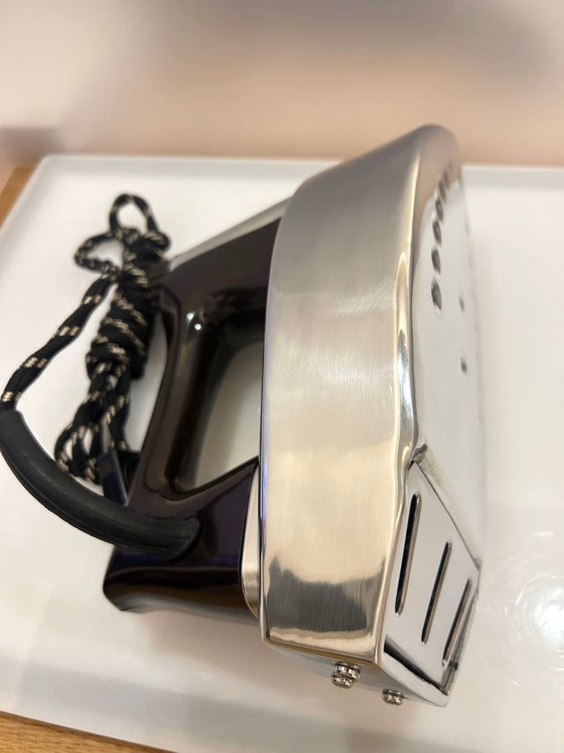 【新品未使用・昭和レトロ】編物仕上用N-70 アイロン 分散式