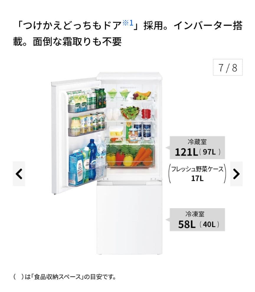 【定価60,000円以上★SHARP】つけかえどっちもドア