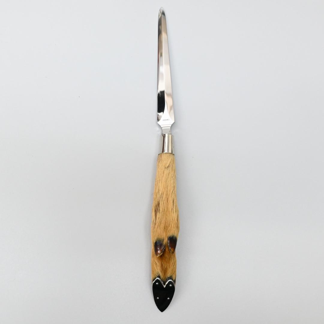 ■ 46002★HERMES ペーパーナイフ 鹿 レターオープナー　小物