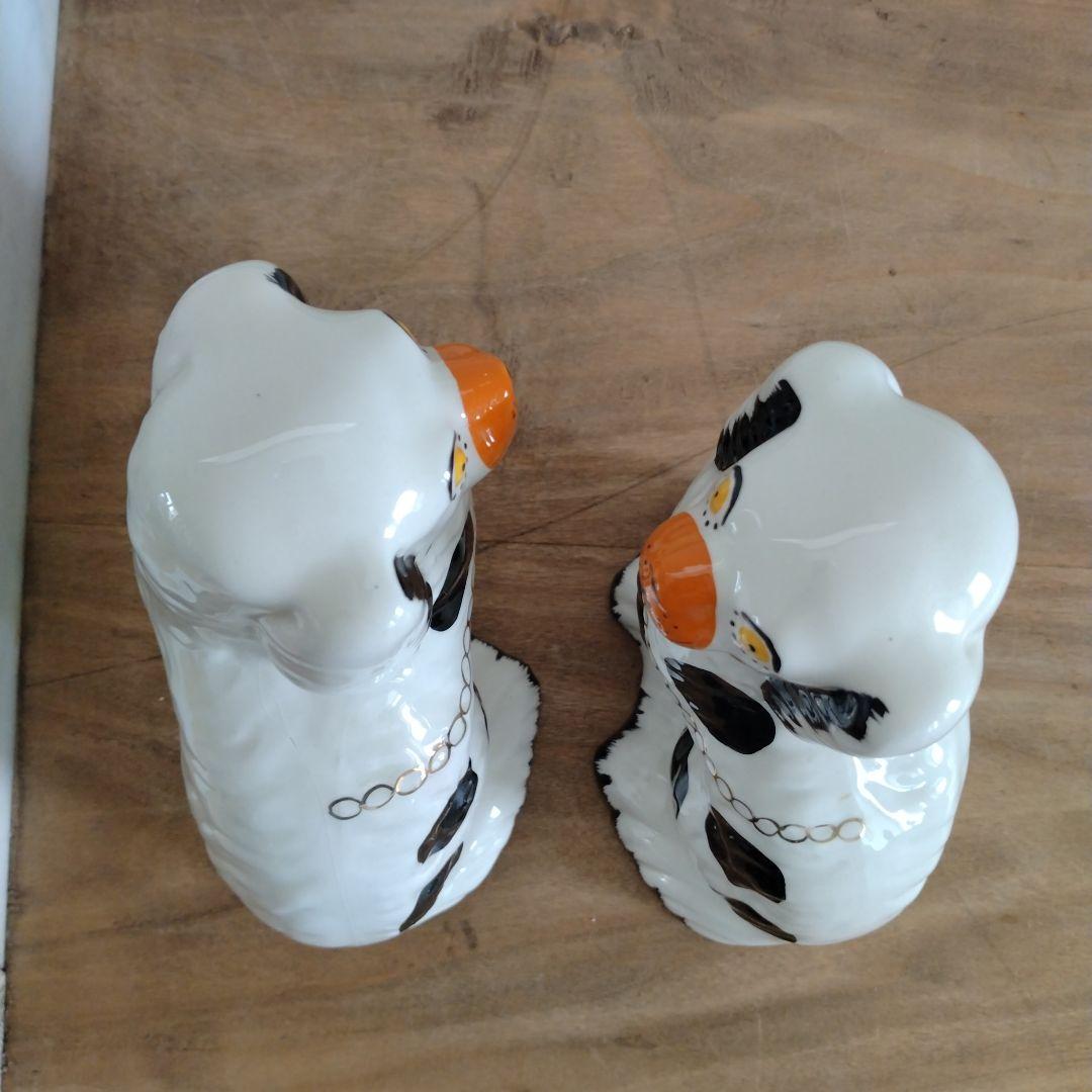 難あり・スタッフォードシャードッグ マントルピース・イギリスビクトリア