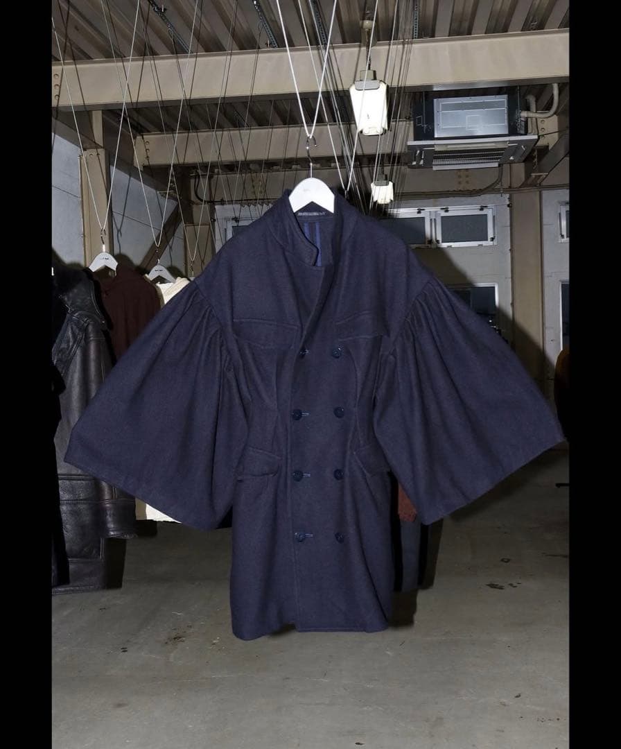 ジャケット・アウター Yohji Yamamoto wool gather coat