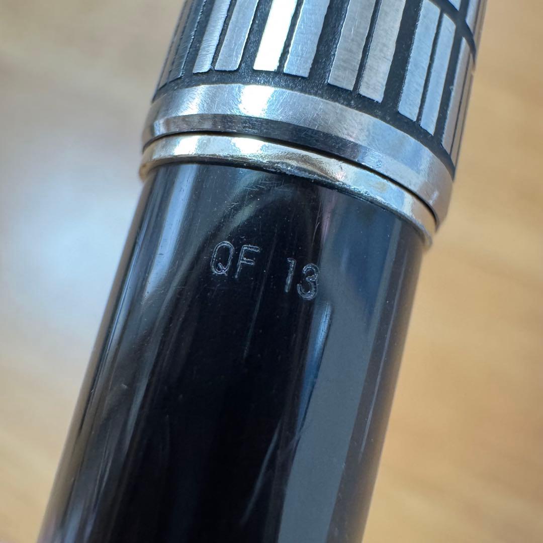 廃盤 パイロット Elite エリート 半格子 万年筆 18K 750 F 蝕刻