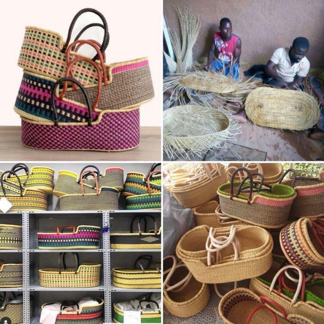 ボルガクーファン　クーハン　バスケット　かご　ベビーベッド