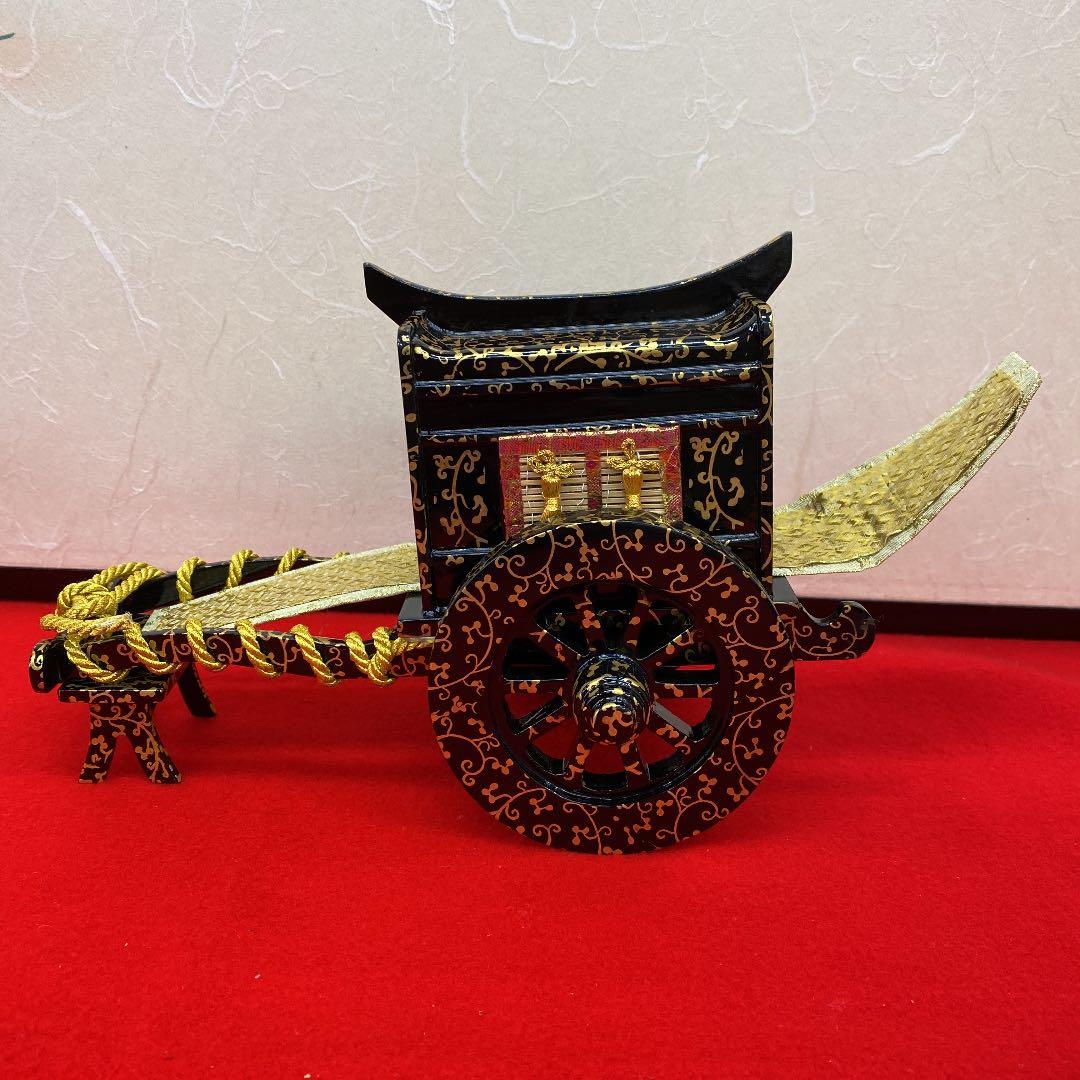 【93】雛人形★ひな祭り★雛道具★木製６品道具★展示品r