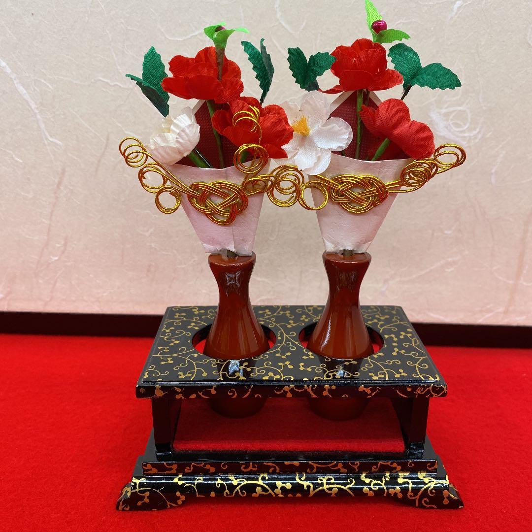 【93】雛人形★ひな祭り★雛道具★木製６品道具★展示品r