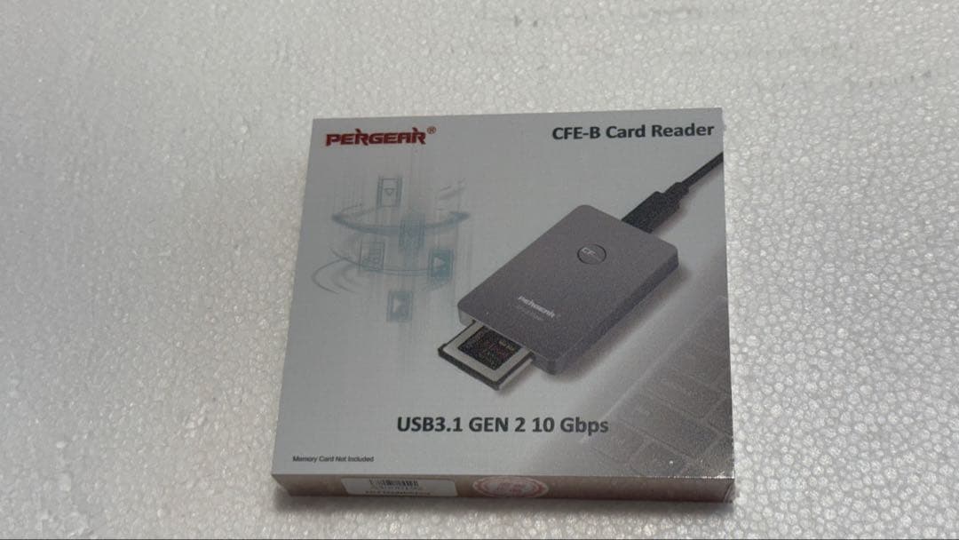 PERGEAR CFExpress-B 2TB メモリーカードとカードリーダー