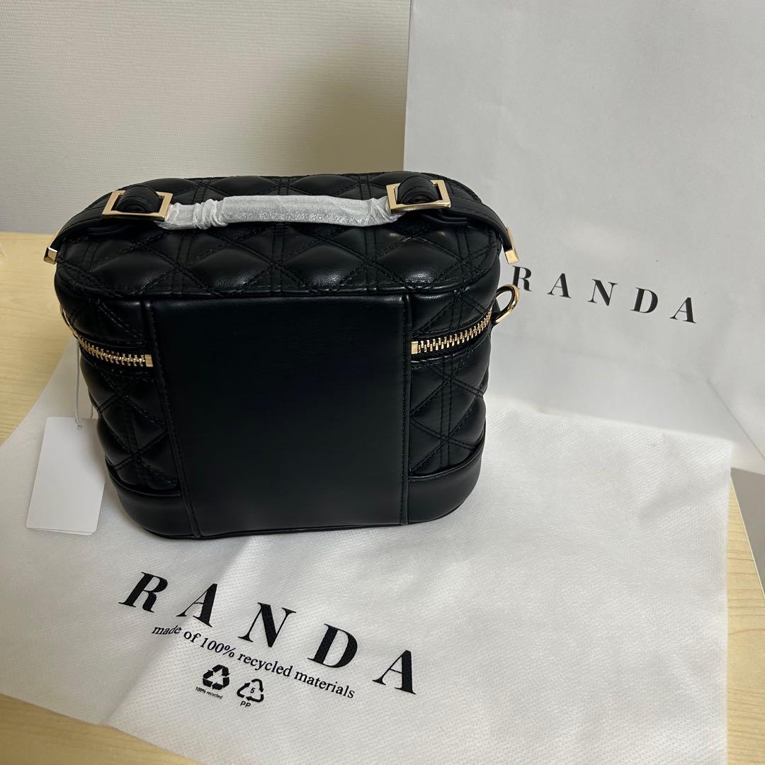 RANDA キルティング2WAYバニティバッグ