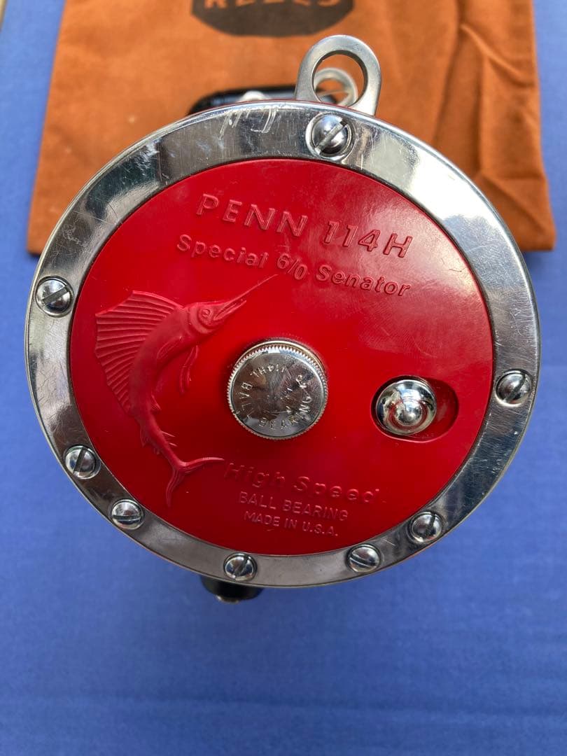 PENN114HLスペシャルセネター6/0アルミボディアルミスプール