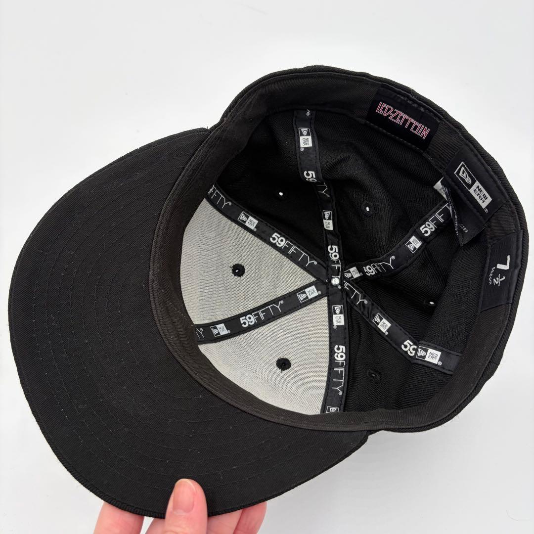 【NEW ERA】ニューエラ キャップ 希少 レッド・ツェッペリン 刺繍ロゴ