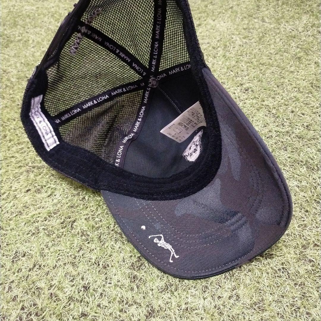 MARK & LONA 迷彩メッシュキャップ