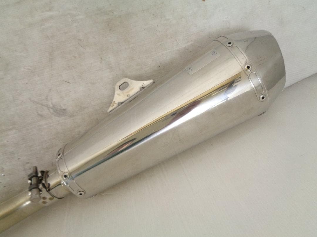 XSR125 RE46J タケガワ テーパーコーン フルエキ マフラー