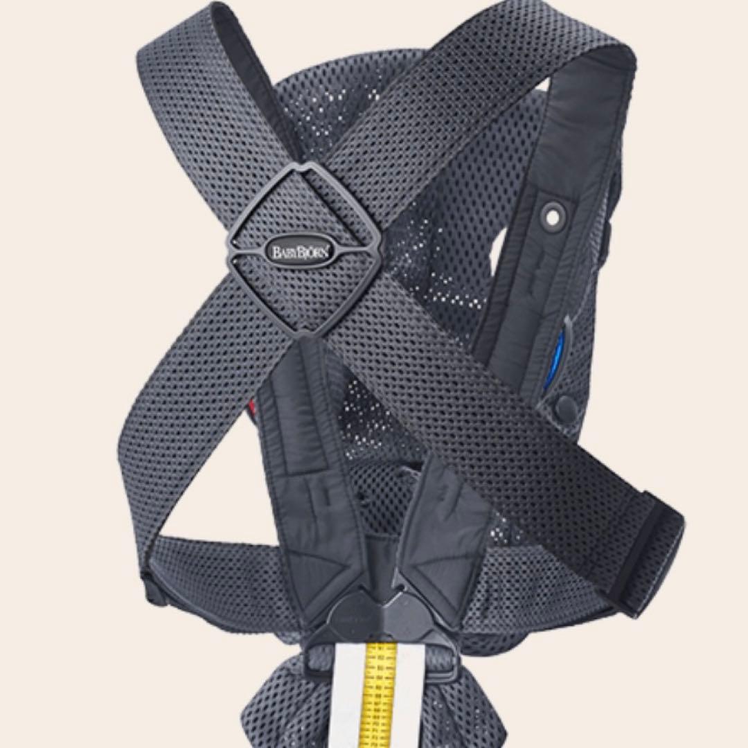 美品 BABYBJÖRN ベビービョルン MINI アンスラサイトレパード