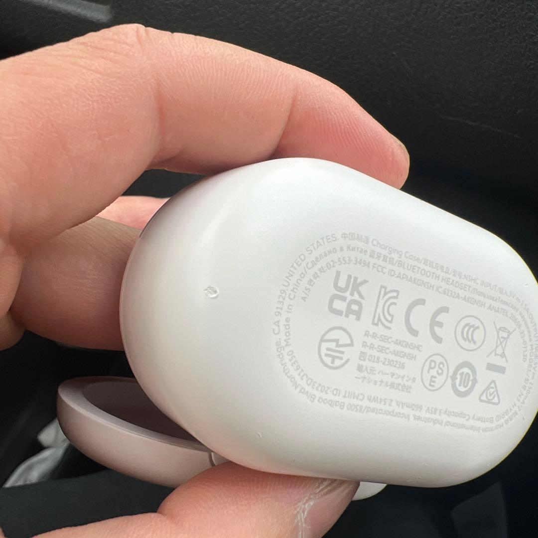 AKG N SERIES ワイヤレスイヤホン ホワイト