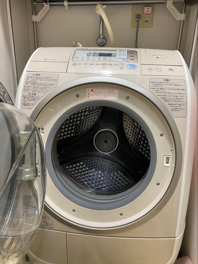 1月末発送！日立 BD-V3400L ドラム式洗濯乾燥機 9kg 2012年製