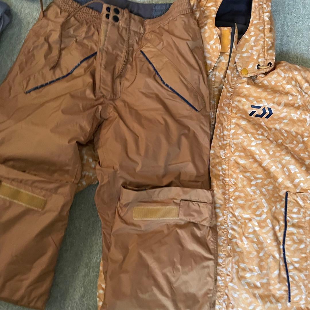 ナ*ー様 ダイワ　釣り　防水ウェア上下　レインマックス