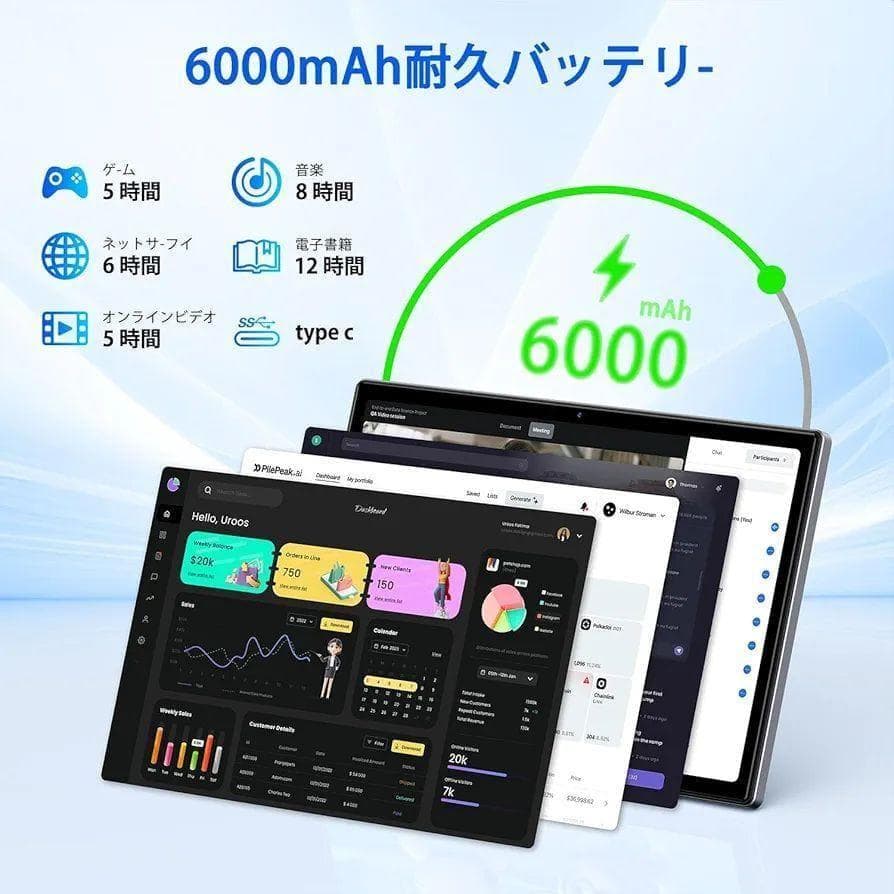 【新品】Android14 タブレット 本体10.1型 WidevineL1対応
