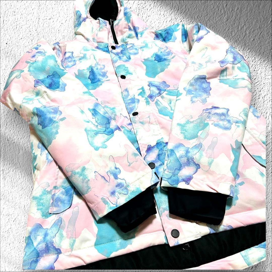 【新品・未使用品✨】スノーボードウェア レディース　グローブ付　セット　M