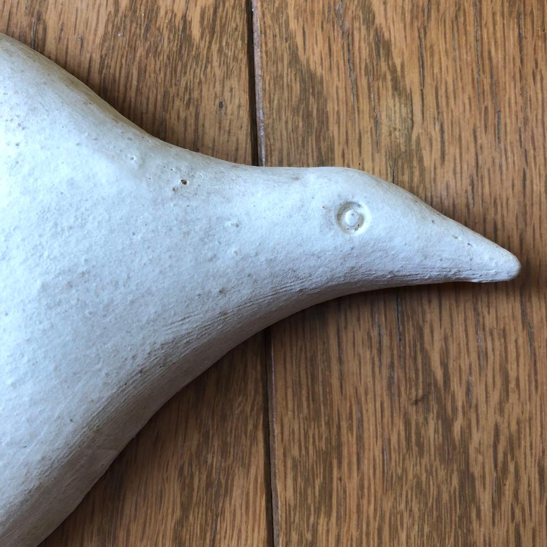 ［レア作品］　鹿児島　睦　鳥　白