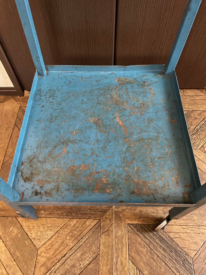 ヴィンテージ 鉄製ワゴン Antiques & Repair eel
