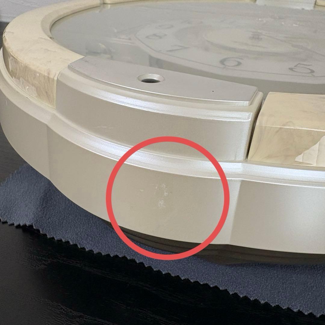 SEIKO 電波からくり時計 RE576A アイボリーマーブル模様 掛時計