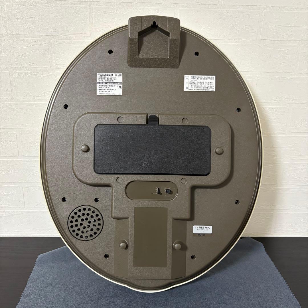 SEIKO 電波からくり時計 RE576A アイボリーマーブル模様 掛時計