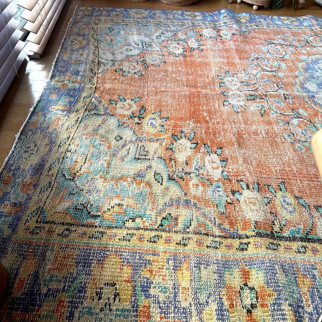 ippanjinページ大判173×259メダリオン　トルコヴィンテージラグ