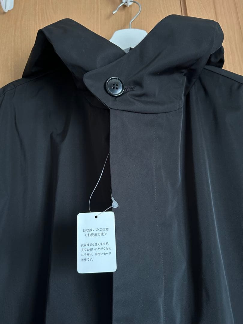 未使用品 MBハイエンドレインコートwithバッグ ブラック ソロテックス