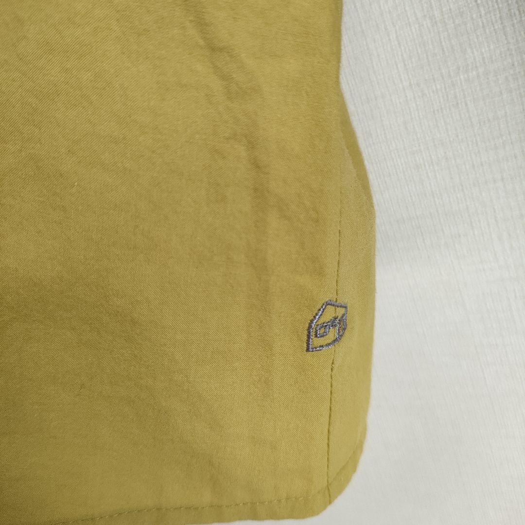 新品 HUIS. 遠州織物オーガニックコットンバルーンスリーブワイドブラウス