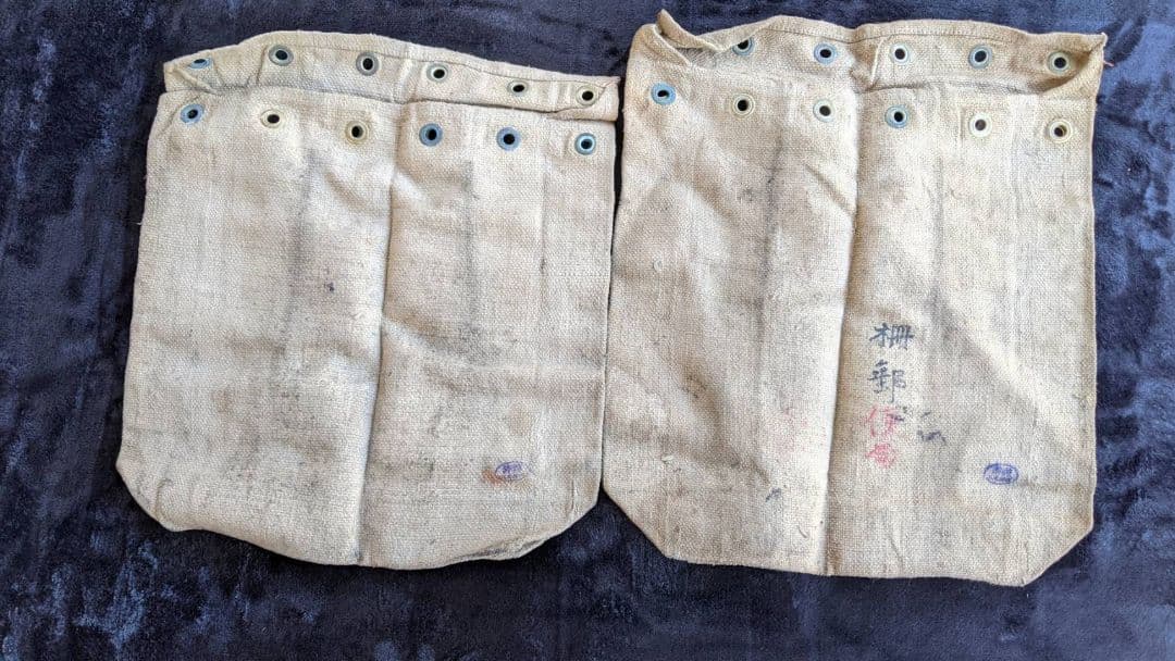 郵便局 郵便 袋 麻袋 回収袋  配達員 道具 レトロ アンティーク