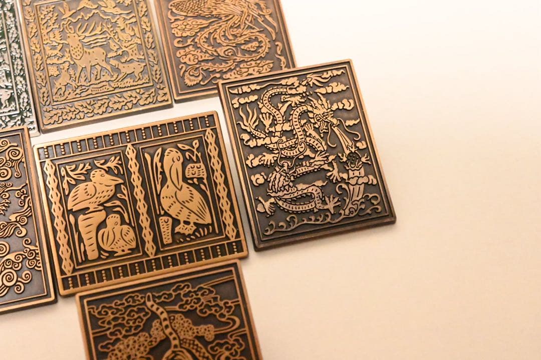 ブローチバッジ 、セットすべて7枚