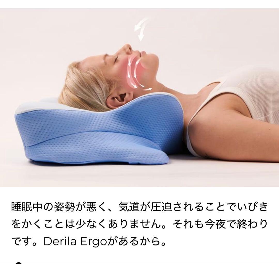 新品　Derila Ergo枕一点　ピロー 2枚