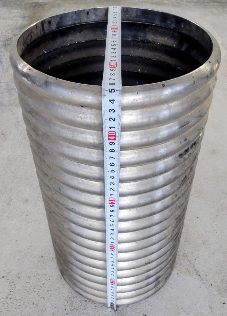 「大切に保管していました」／ステンレス製容器45.0cm 底板外し可能