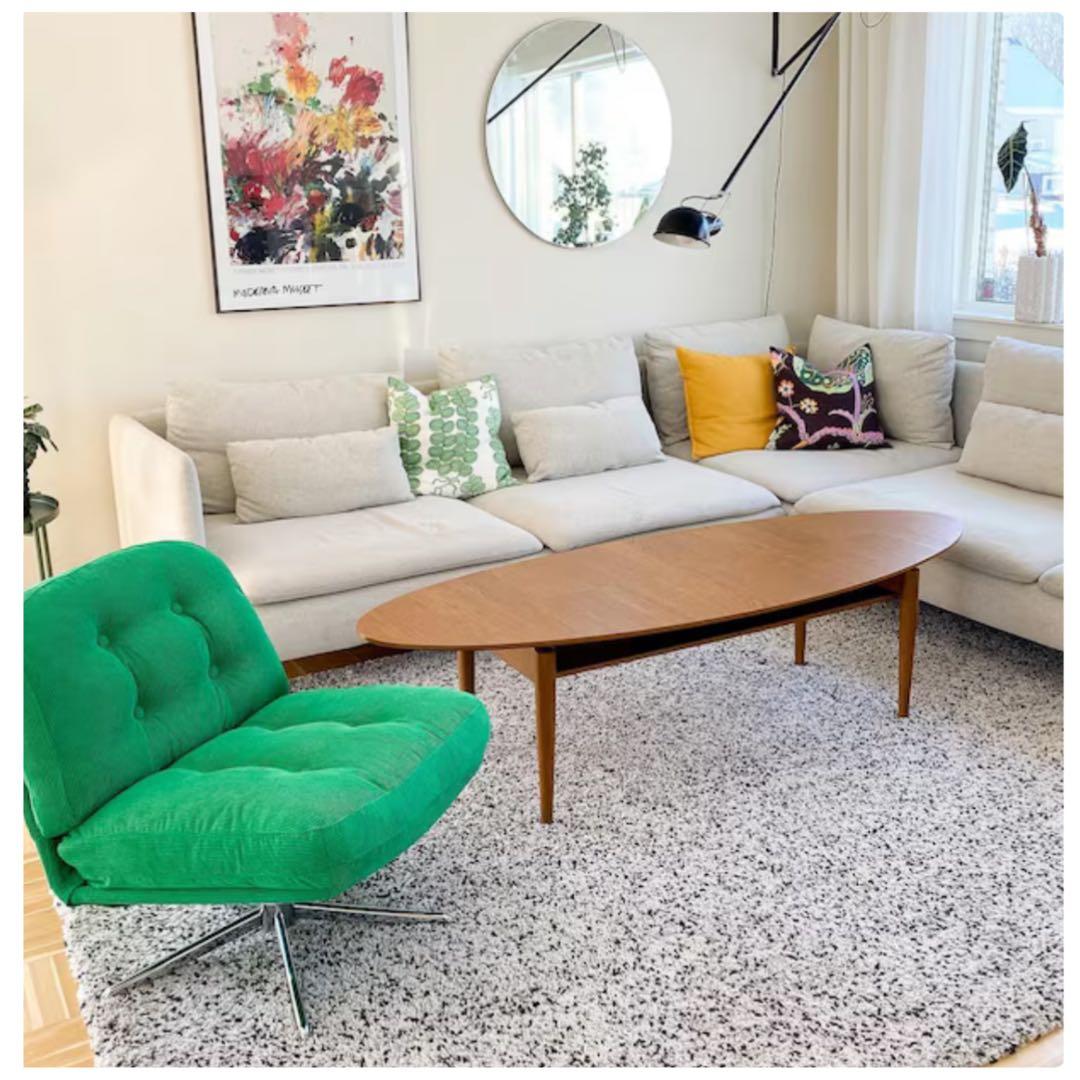 【新品未開封】 ディヴリンゲ イケア 回転パーソナルチェア 1人掛けソファ