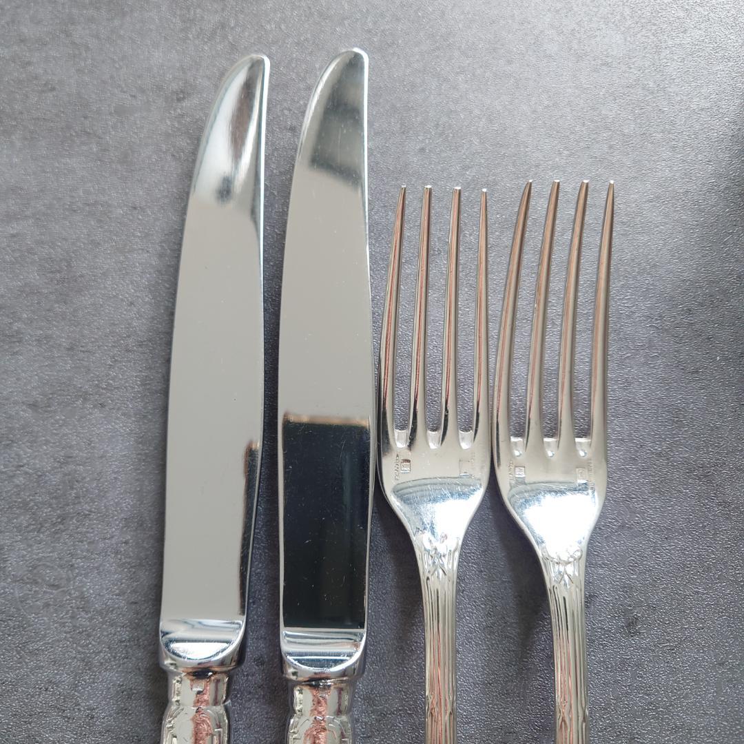 希少 クリストフル リュバン テーブルサイズ 4点