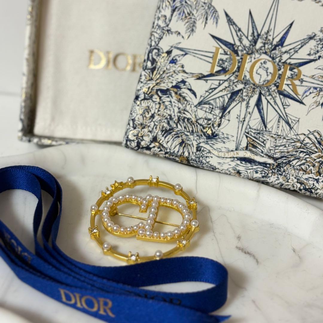 Dior Clair D Lune ブローチ