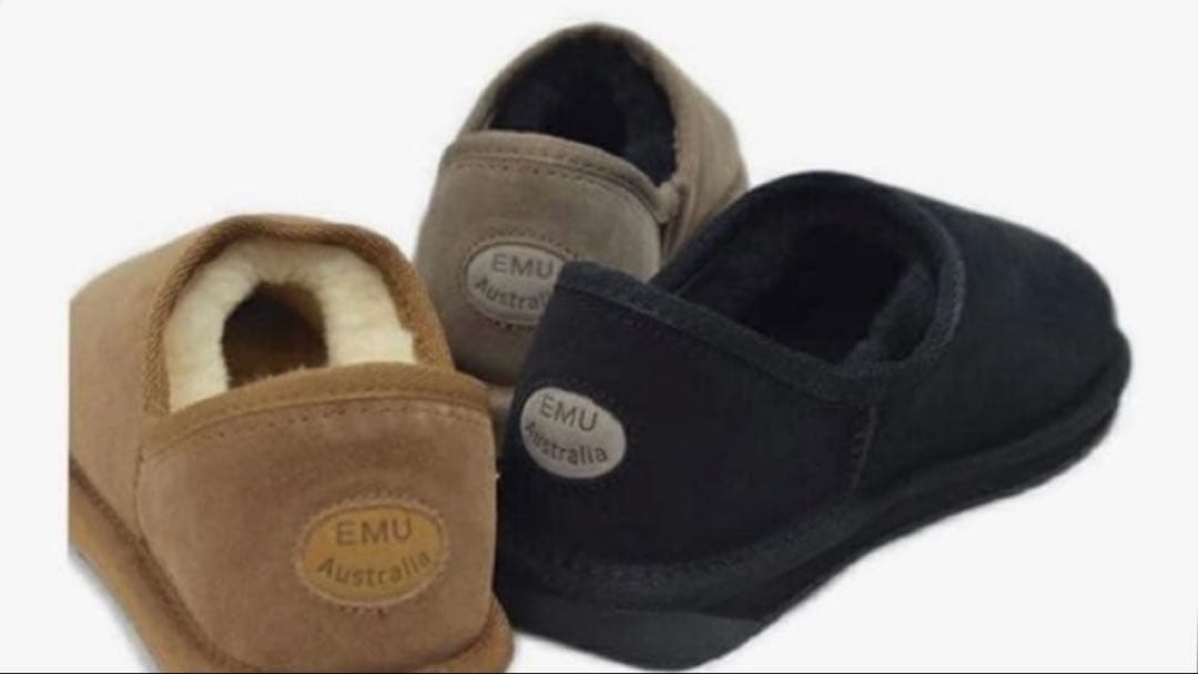 美品EMU Australiaスティンガーナノ ムートンブーツ ブラック