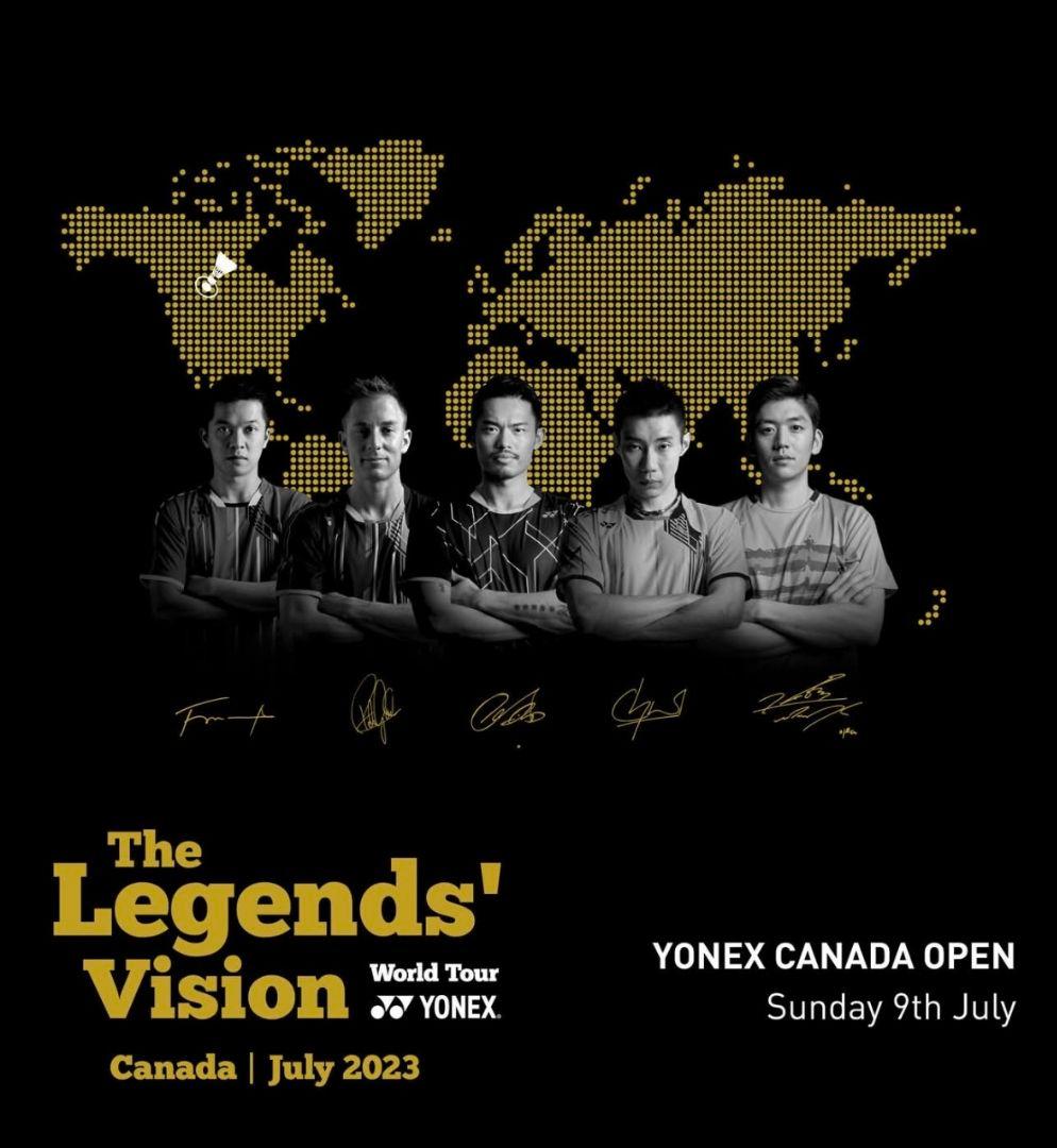 YONEX Lin Dan選手支給品 Legends Vision限定特注バッグ