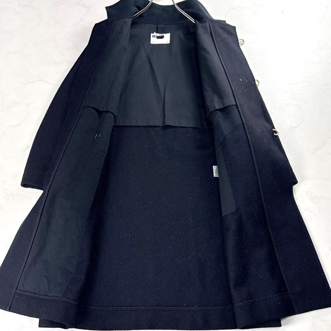 MHL. ダッフルコート スタンドカラー マーガレットハウエル ネイビー