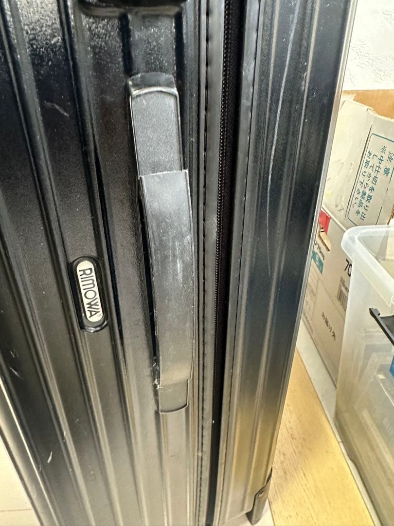 RIMOWA SALSA 104L 黒 キャリーカート ヒビありジャンク