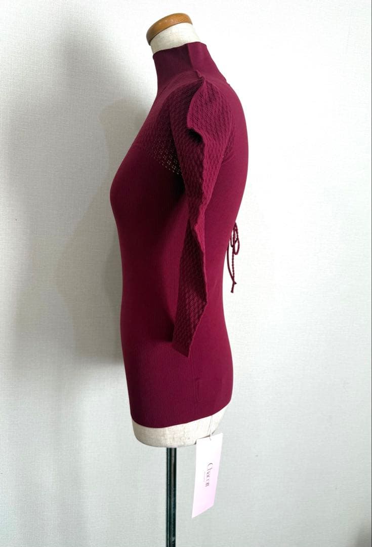 新品　Chacott 　チャコット ノーソーイング　ワイン色　定価14,850円