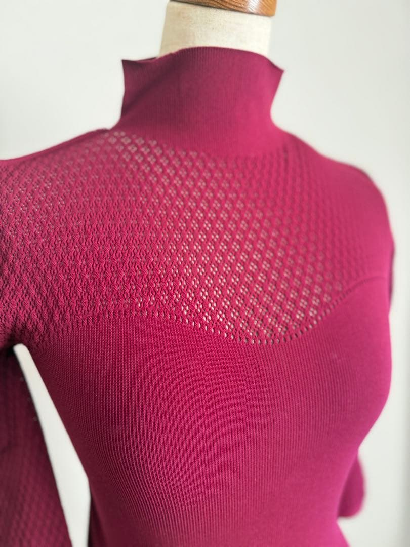 新品　Chacott 　チャコット ノーソーイング　ワイン色　定価14,850円