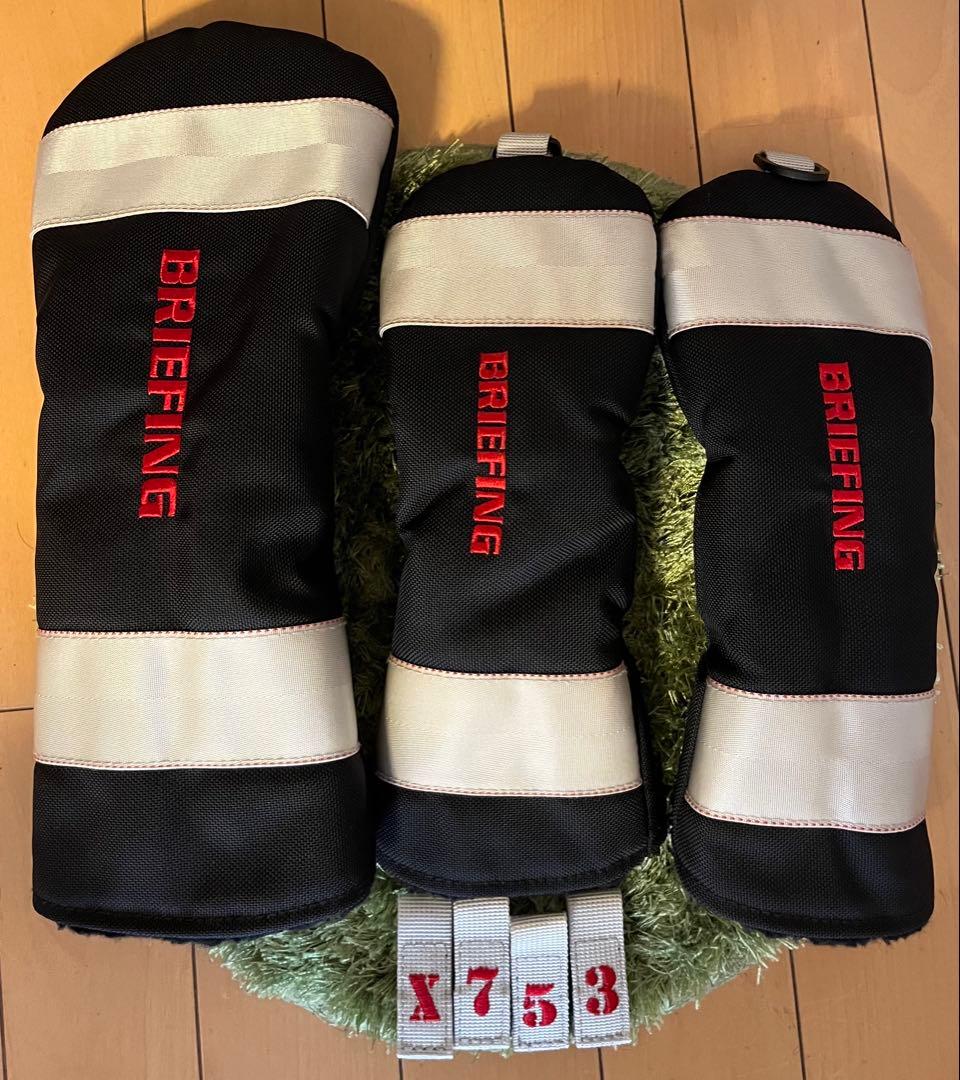 BRIEFING キャディバッグ CR-4 ＋ヘッドカバー5点　熊本オープン記念