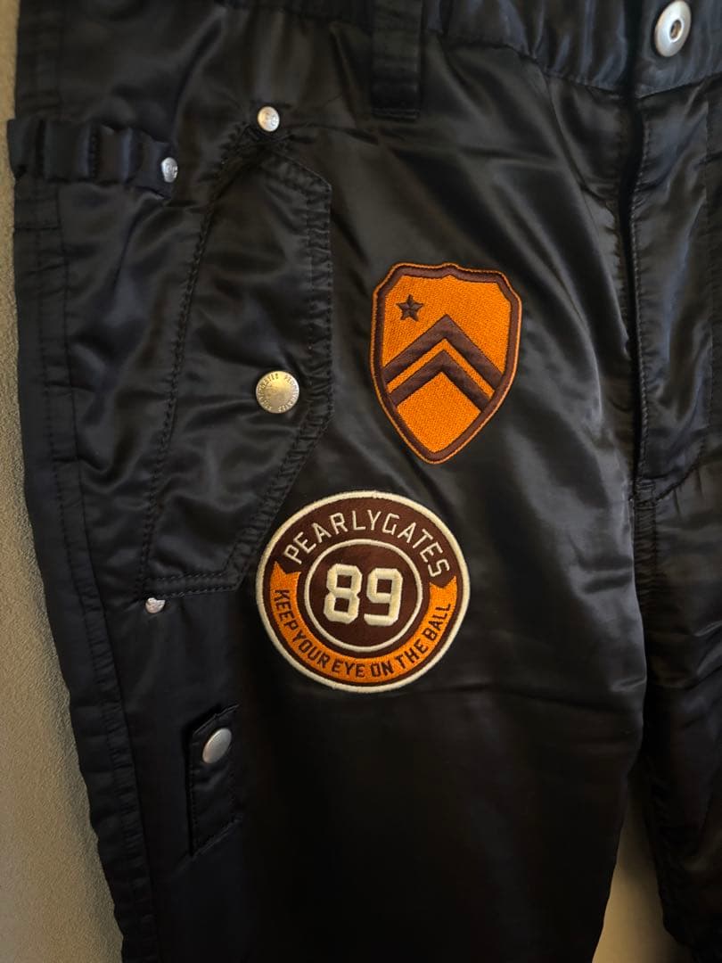 PEARLY GATES パーリーゲイツ　中綿パンツ ブラック　サイズ4