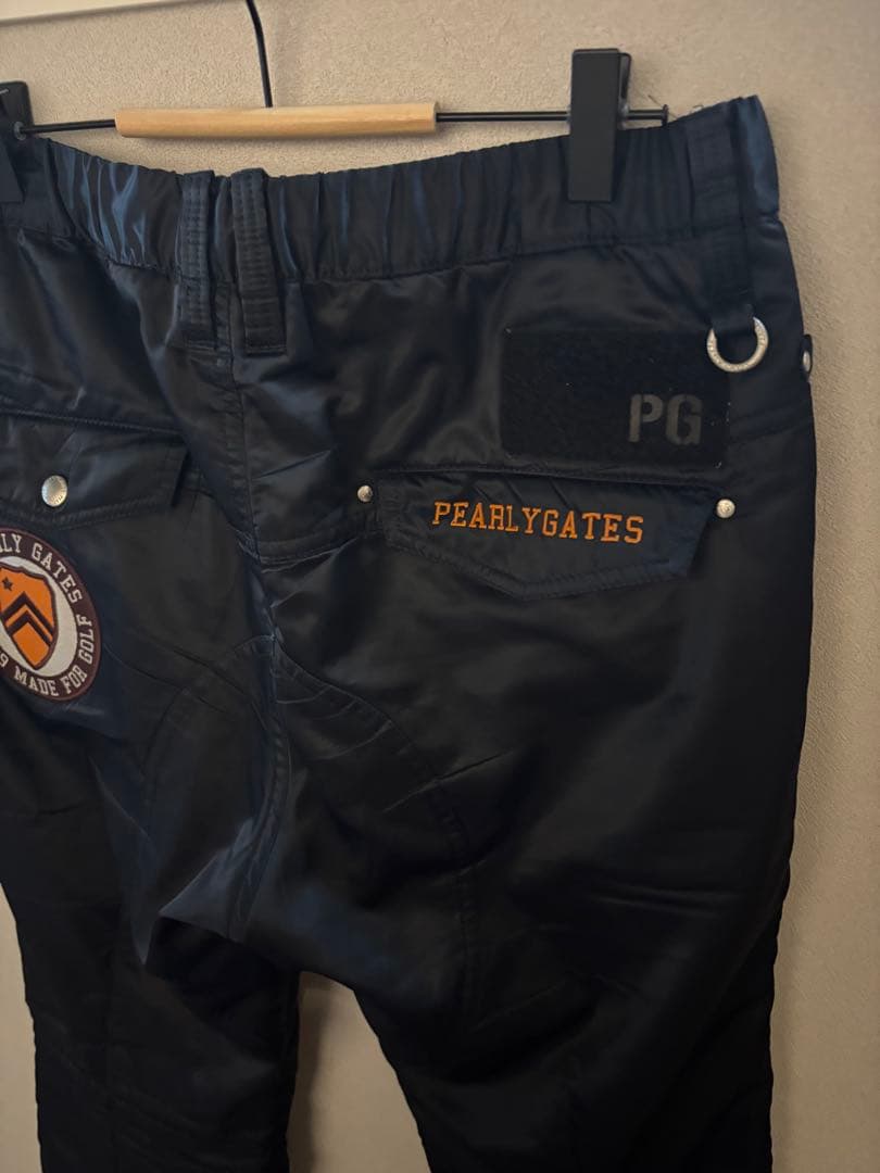 PEARLY GATES パーリーゲイツ　中綿パンツ ブラック　サイズ4