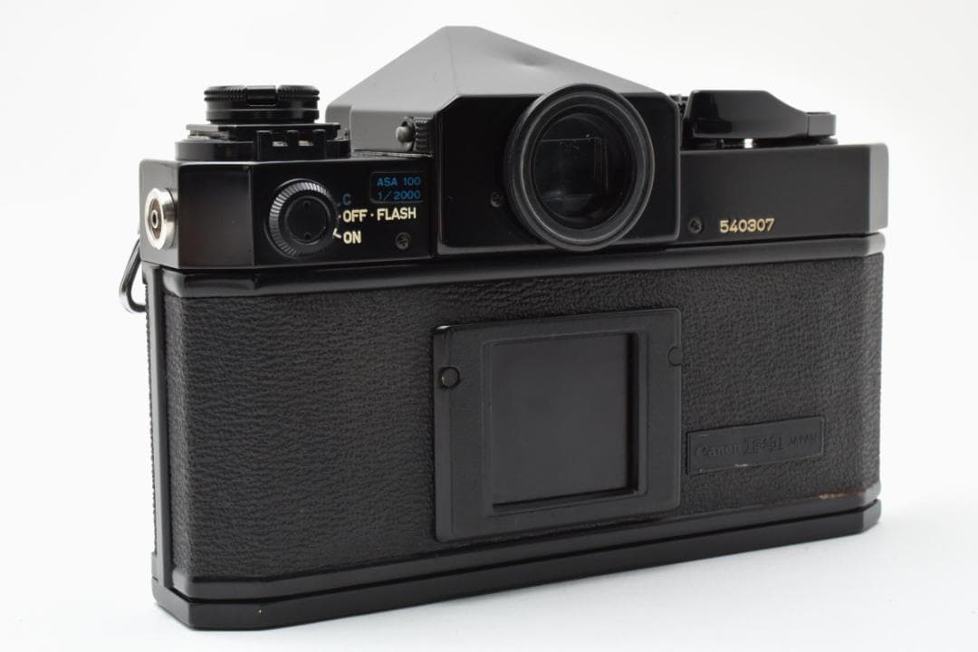 ★各部モルト張り替え済・美品★ キャノン F-1 ボディ #20198